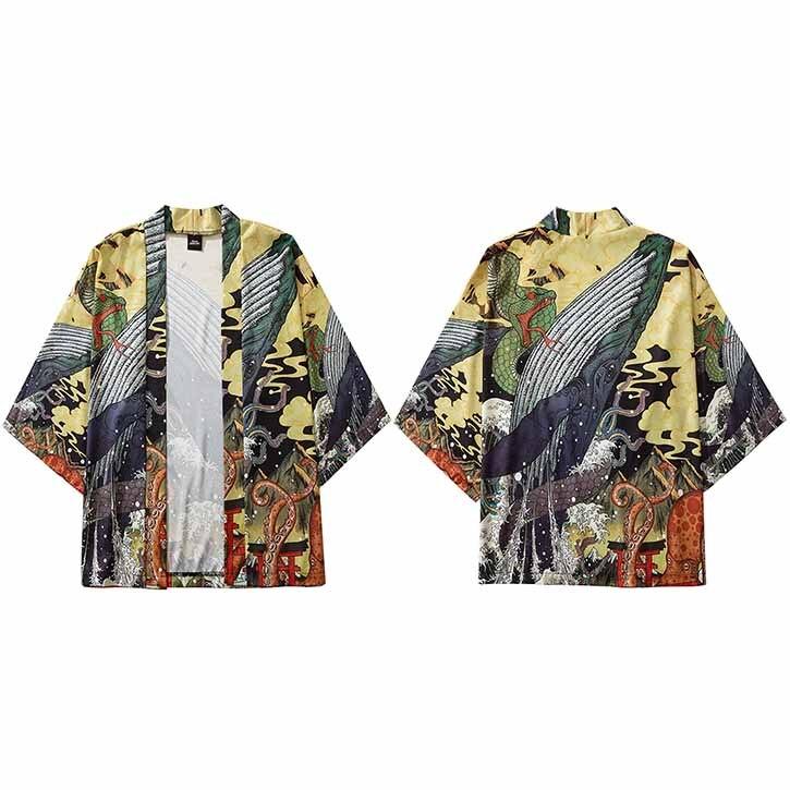 Japanese Kimono Kujira