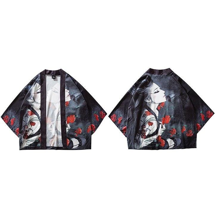 Japanese Kimono Kokuriko