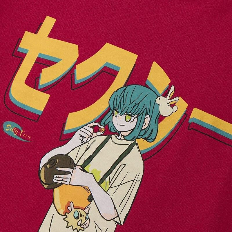 Japanese Sweatshirt Kanji Manga