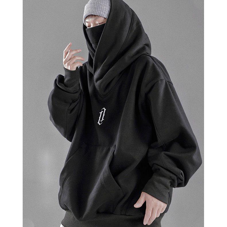 Japanese Hoodie Techwear High Collar – Streetwear