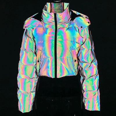 Reflective Jacket Rainbow