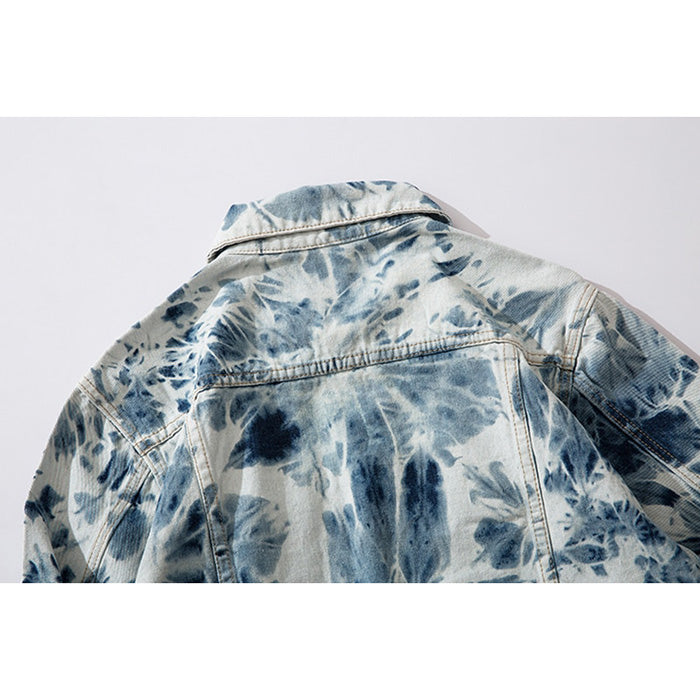 Denim Jacket Tie-Dye