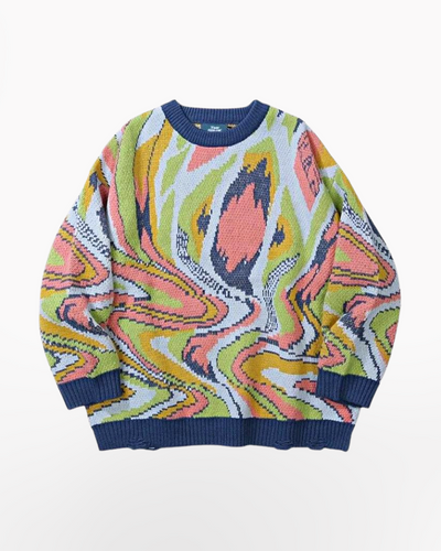 Japanese Sweatshirt Abstract