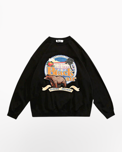 Japanese Sweatshirt Black Air