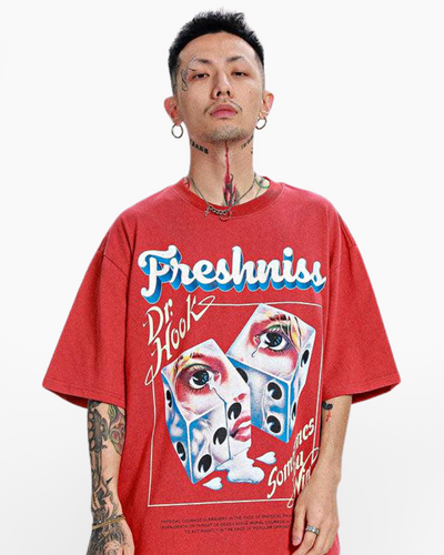 Oversized Japanese T-Shirt Freshniss
