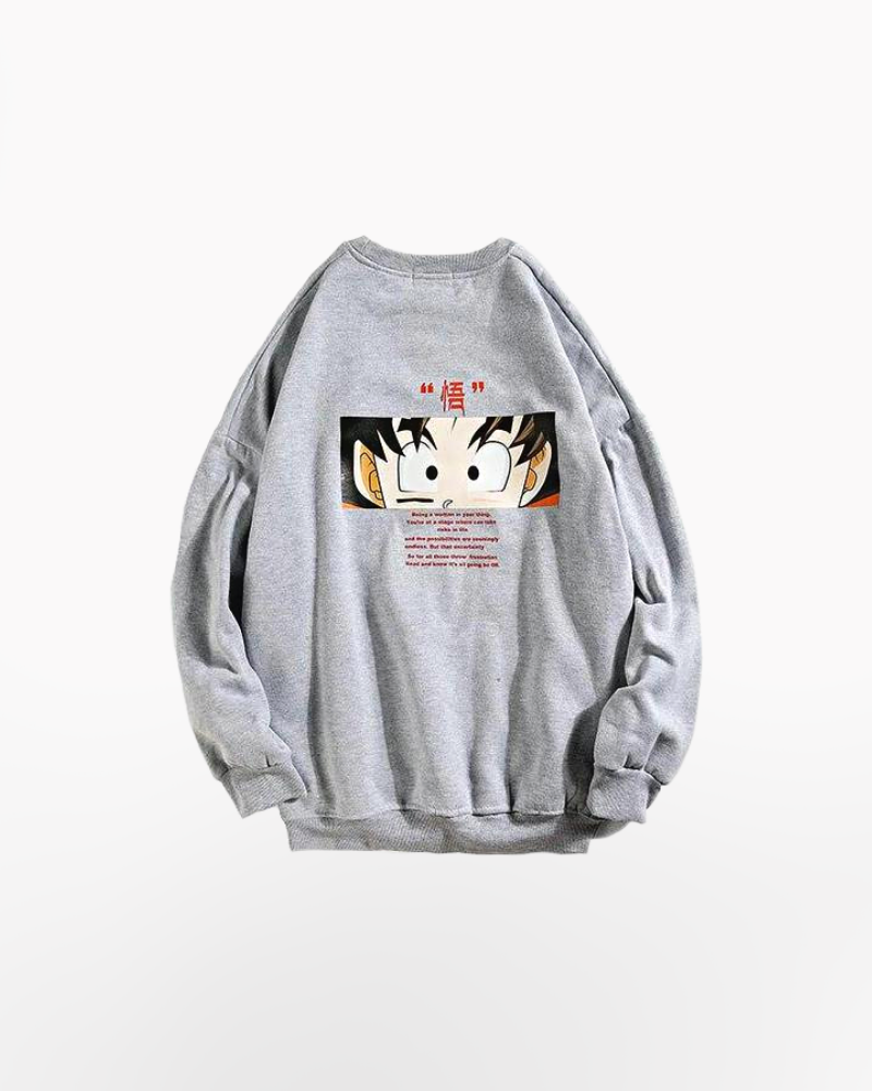 Japanese Sweatshirt Goku