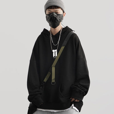 Japanese Hoodie Techwear Pullover