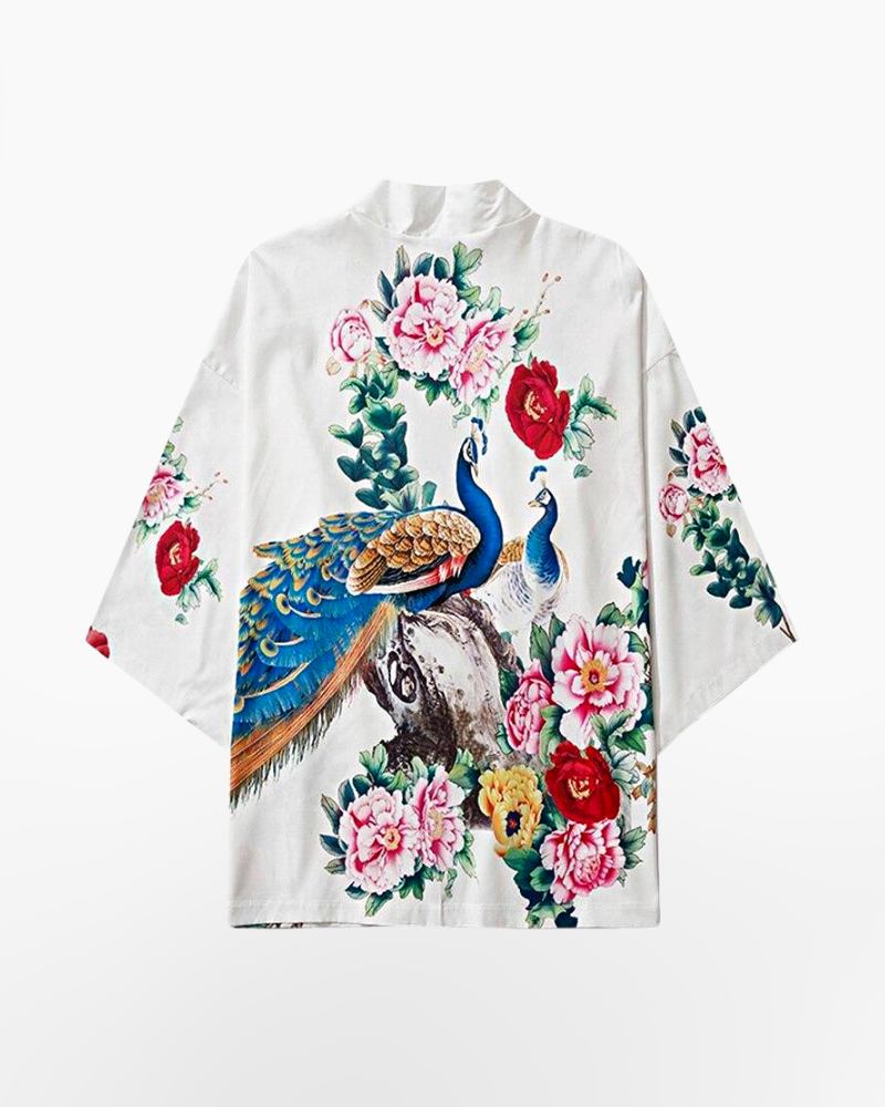 Japanese Kimono Kujaku