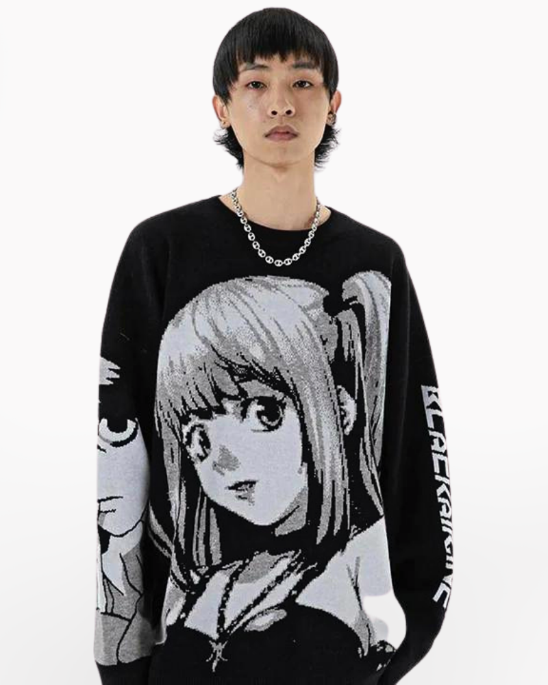 Japanese Sweatshirt Manga