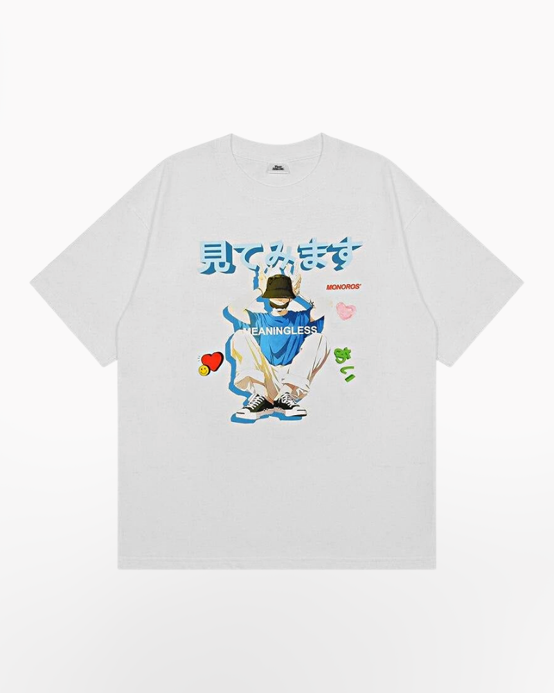 Japanese T-Shirt Meaningless