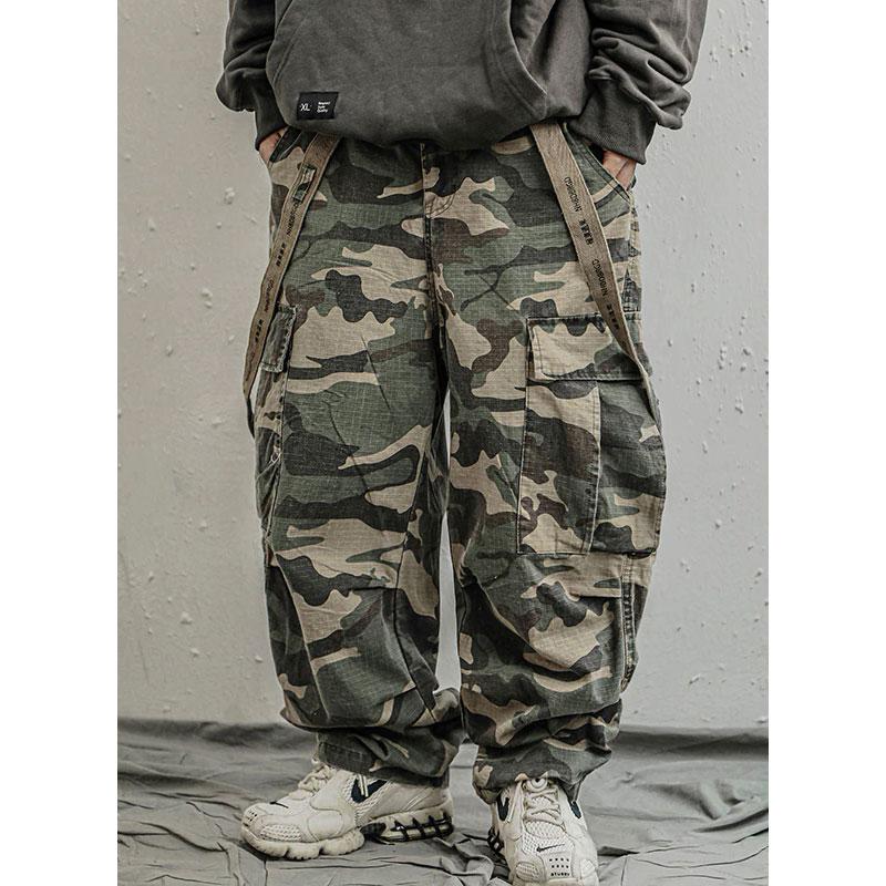 パンツ ACLENT Loose camo cargo pants カモフラルーズスウェットパンツ｜ACLENT（アクレント）