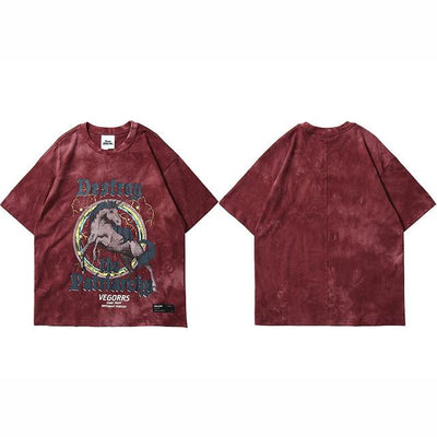 Japanese T-Shirt Wild Horse