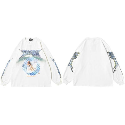 Japanese Sweatshirt Angel