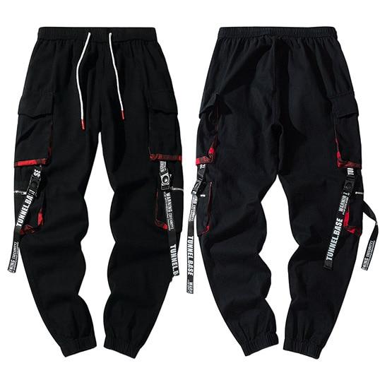 【Saudade Club】 UNISEX) Eyelet Cargo Pants Inspire Your Style with Men's Slouch Cargo Pants - Comfort