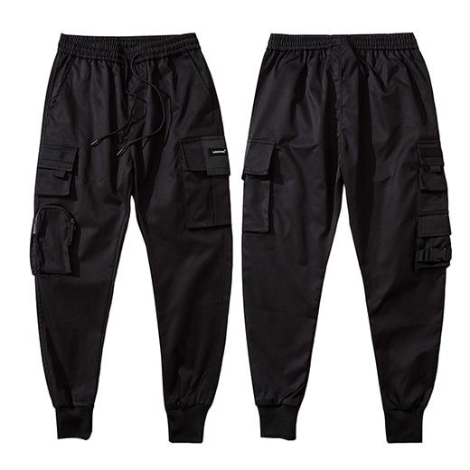Street Cargo Pants Black