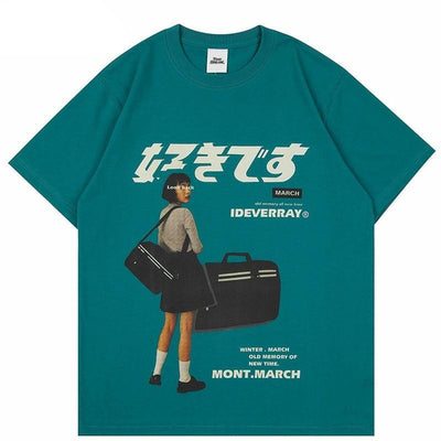 Japanese T-Shirt Sangatsu