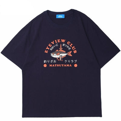 Japanese T-Shirt Fishing