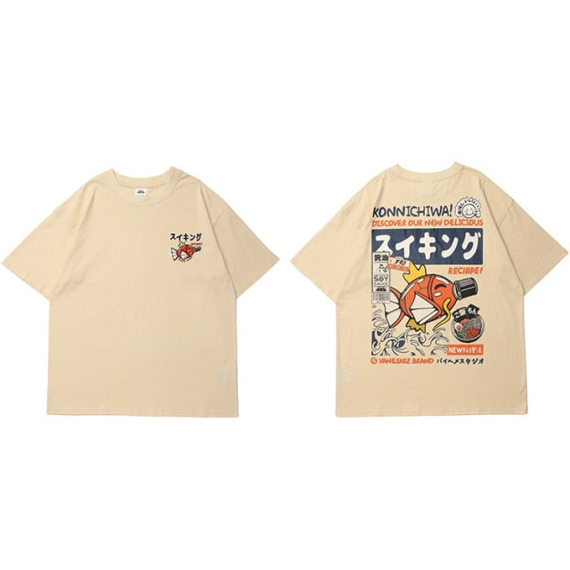 Japanese T-Shirt Magicarpe