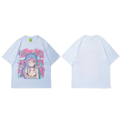 Japanese T-Shirt Anime Girl