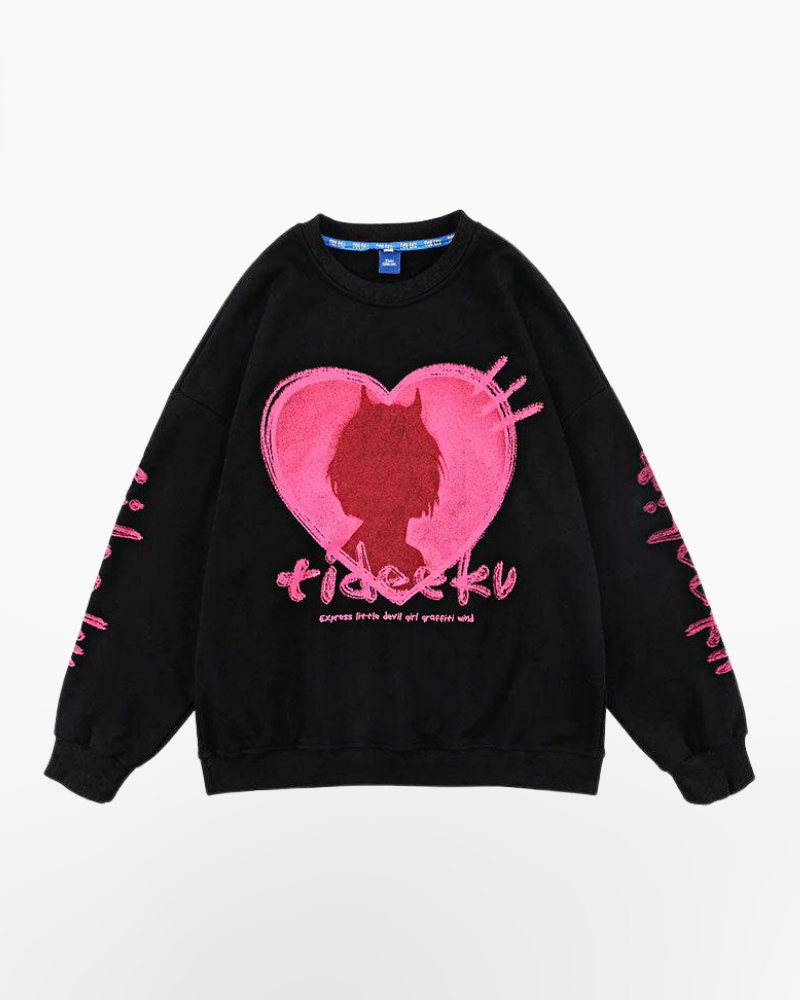 Japanese Sweatshirt Silhouette