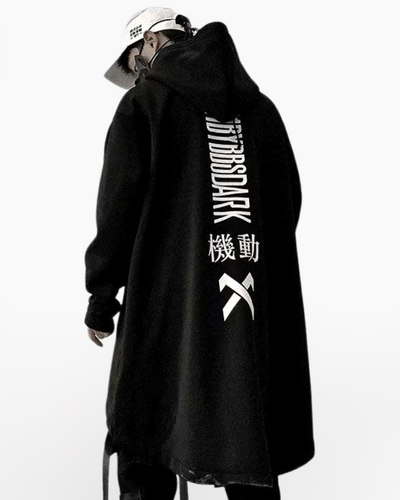 Japanese Hoodie Techwear Gothic
