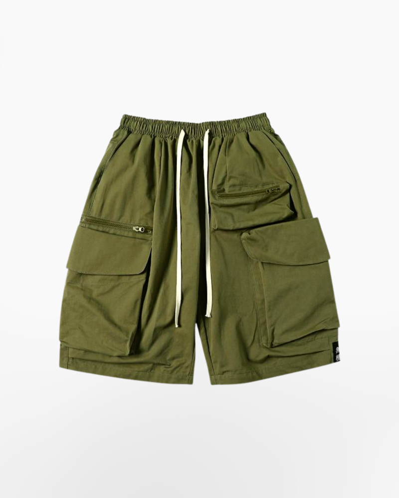 Cargo Shorts Techwear Hombre
