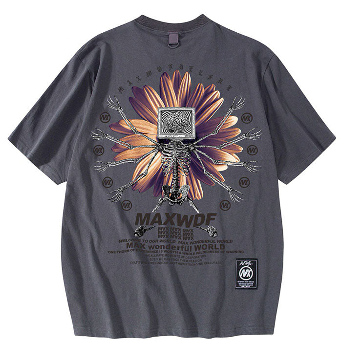 Oversized Japanese T-Shirt Maxwdf
