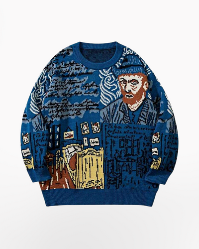 Japanese Sweatshirt Van Gogh
